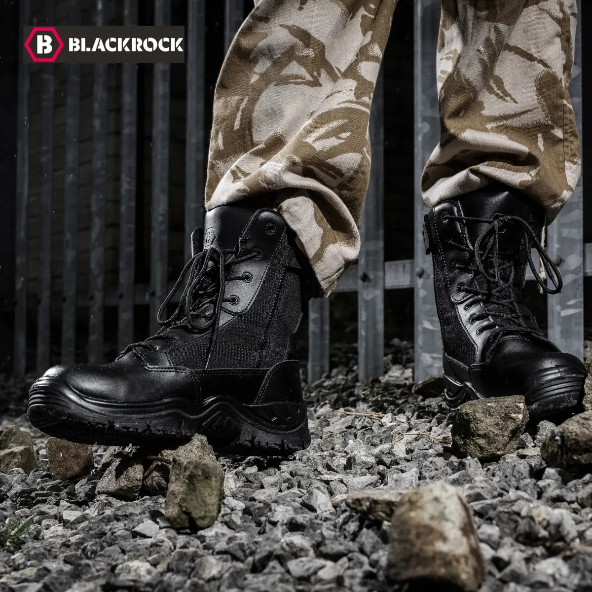 Blackrock men's side zip jungle boots deals
